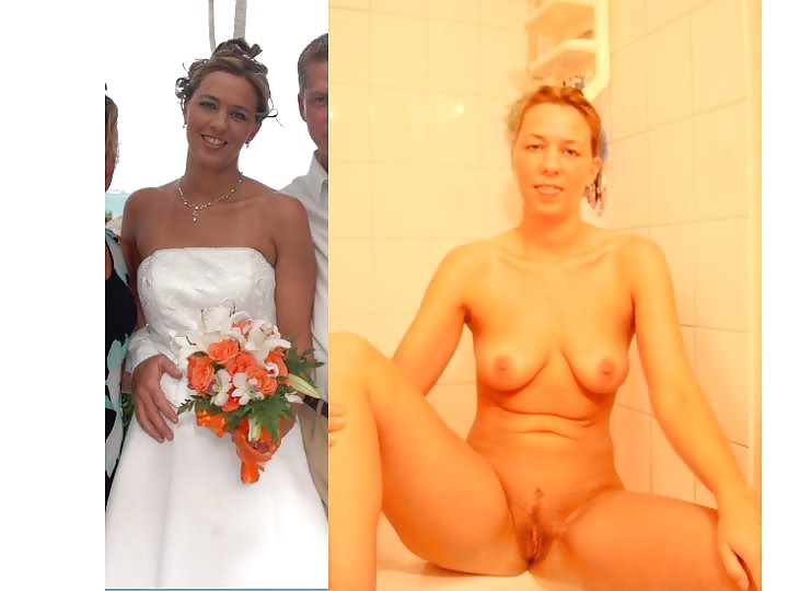 Exposed Slut Wives - Before and After 201 #39417660
