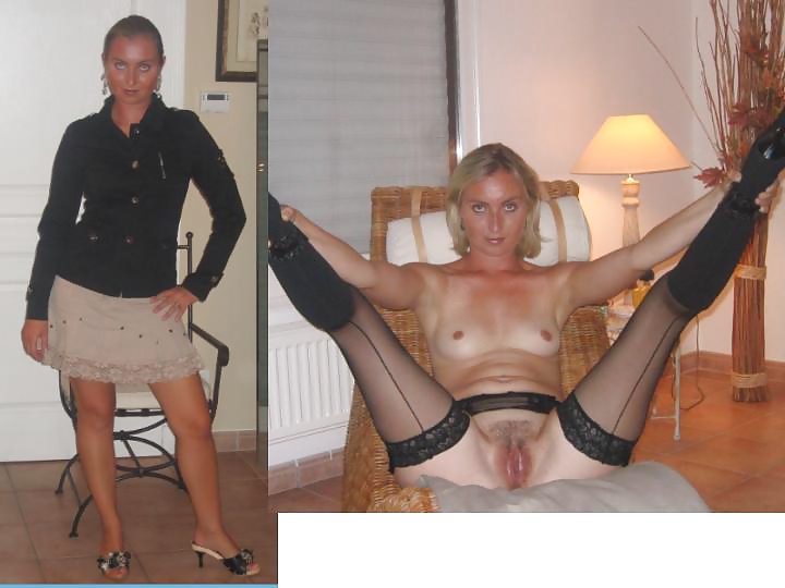 Exposed Slut Wives - Before and After 201 #39417673