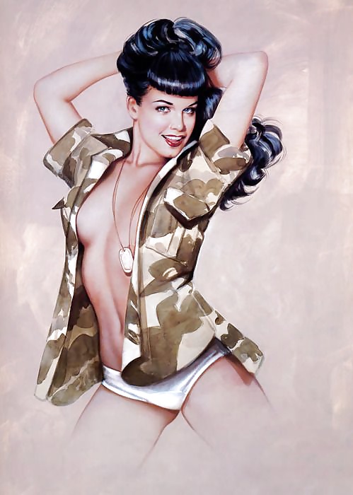 Bettie page,,cheesecake!!!
 #34215791