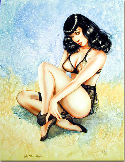 Bettie Page,,Cheesecake!!! #34215888