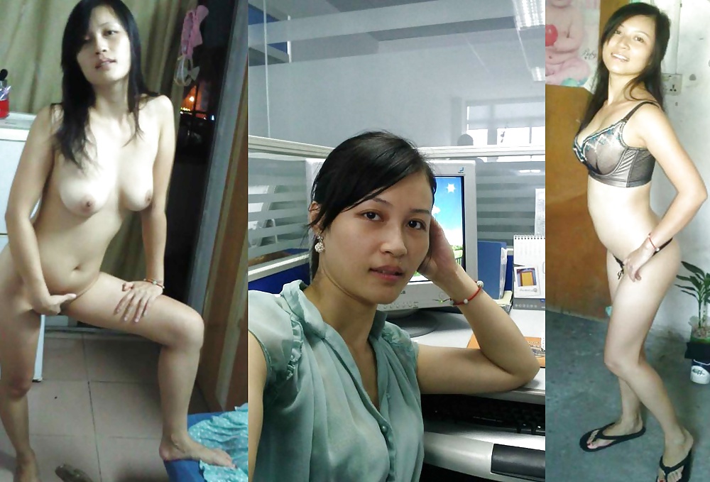 Exposed Chinese Slut Wives - Before and After #34135187