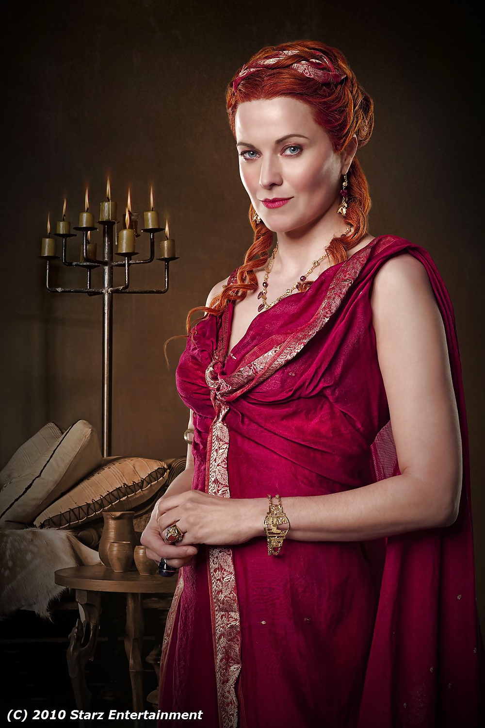 LUCY LAWLESS  -- LUCRETIA from SPARTACUS #33828592