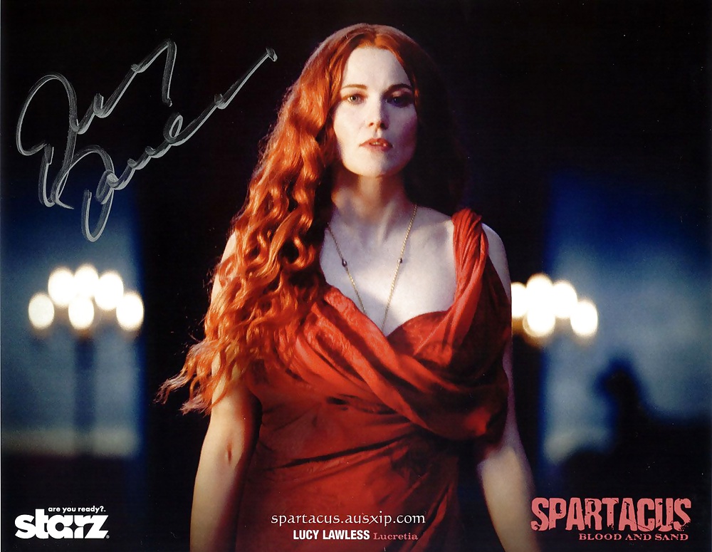 LUCY LAWLESS  -- LUCRETIA from SPARTACUS #33828662