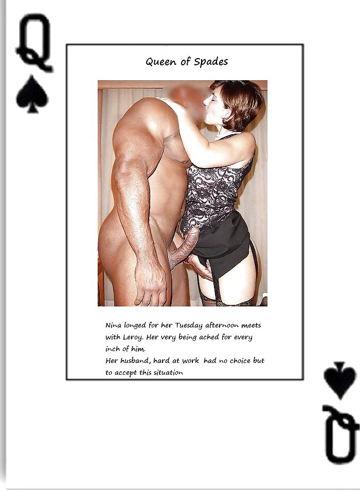 Interracial Cuckold Caption - Queens of Spades. #25800250