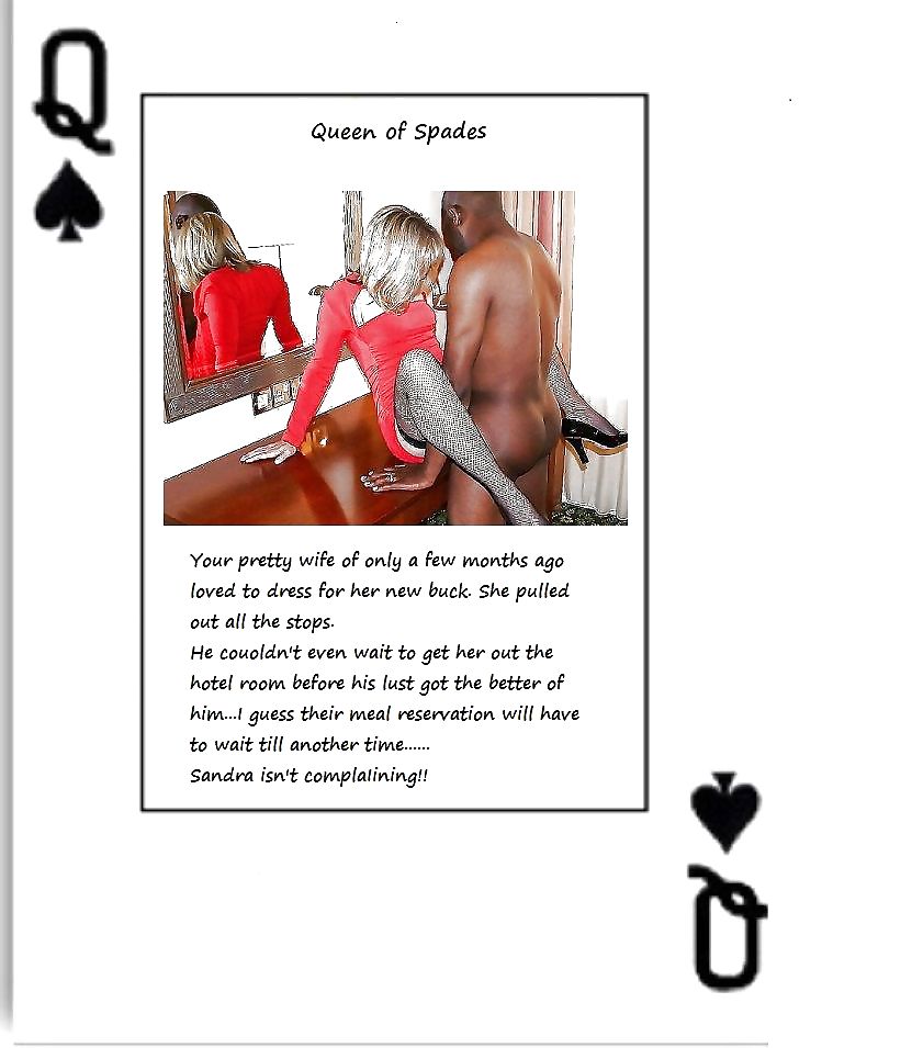 Interracial Cuckold Caption - Queens of Spades. #25800261