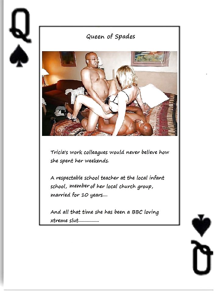 Interracial Cuckold Caption - Queens of Spades. #25800268