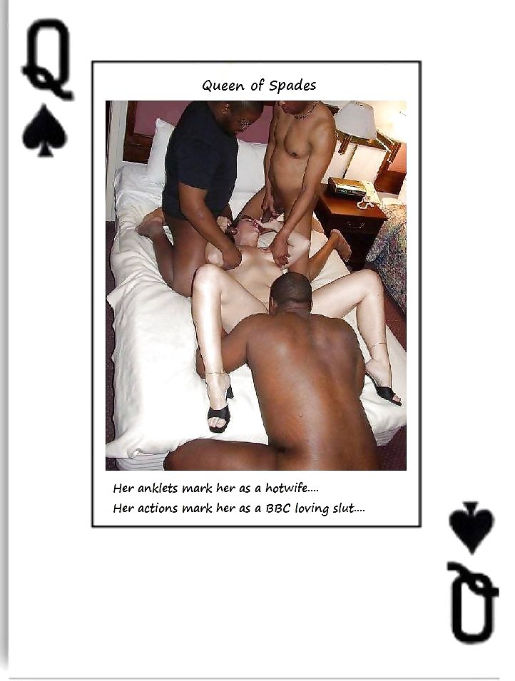 Interracial Cuckold Caption - Queens of Spades. #25800275