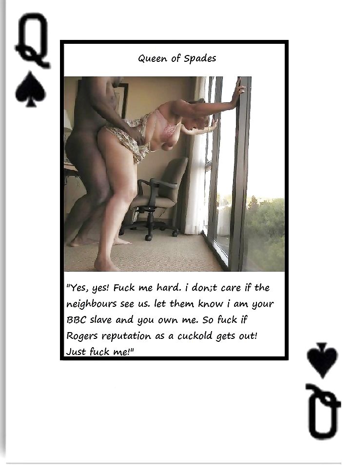 Interracial Cuckold Caption - Queens of Spades. #25800287