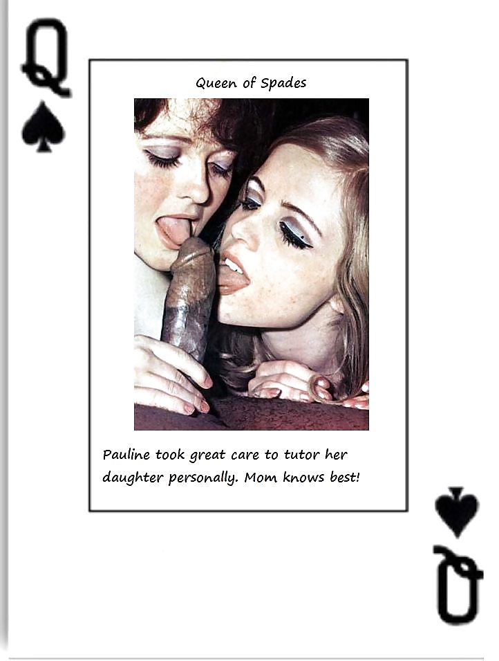 Interracial Cuckold Caption - Queens of Spades. #25800331