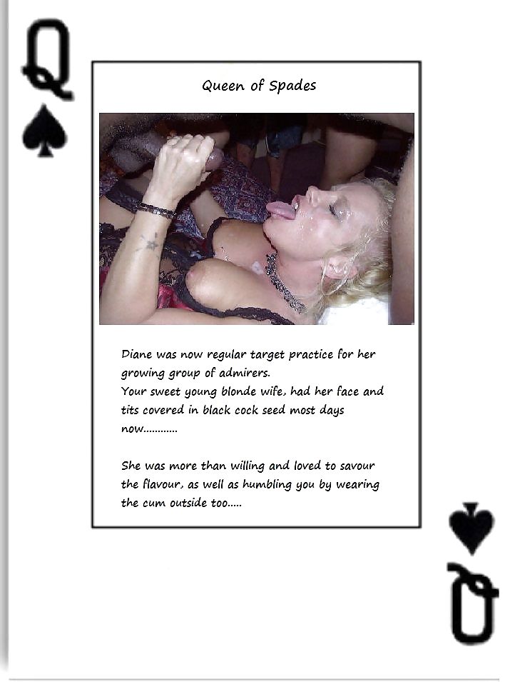 Interracial Cuckold Caption - Queens of Spades. #25800353