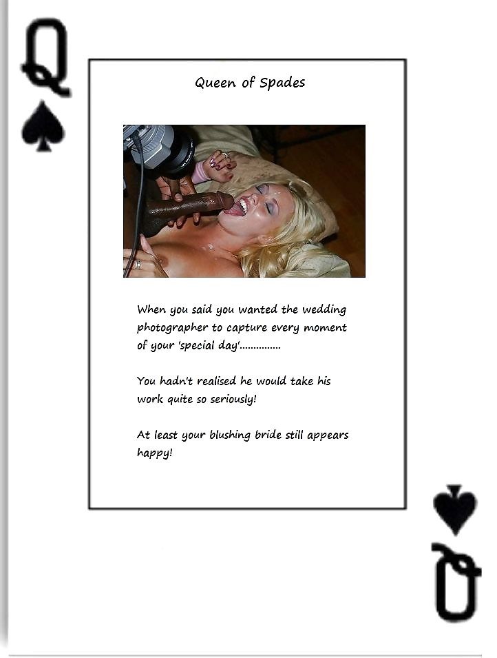 Interracial Cuckold Caption - Queens of Spades. #25800370