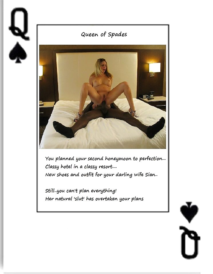 Interracial Cuckold Caption - Queens of Spades. #25800407