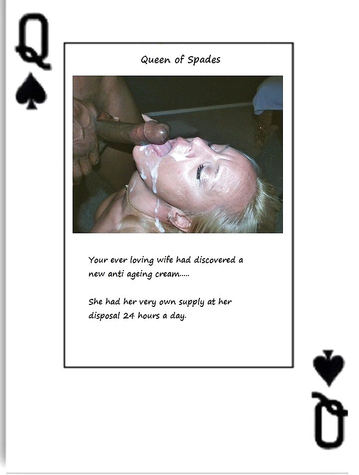 Interracial Cuckold Caption - Queens of Spades. #25800437