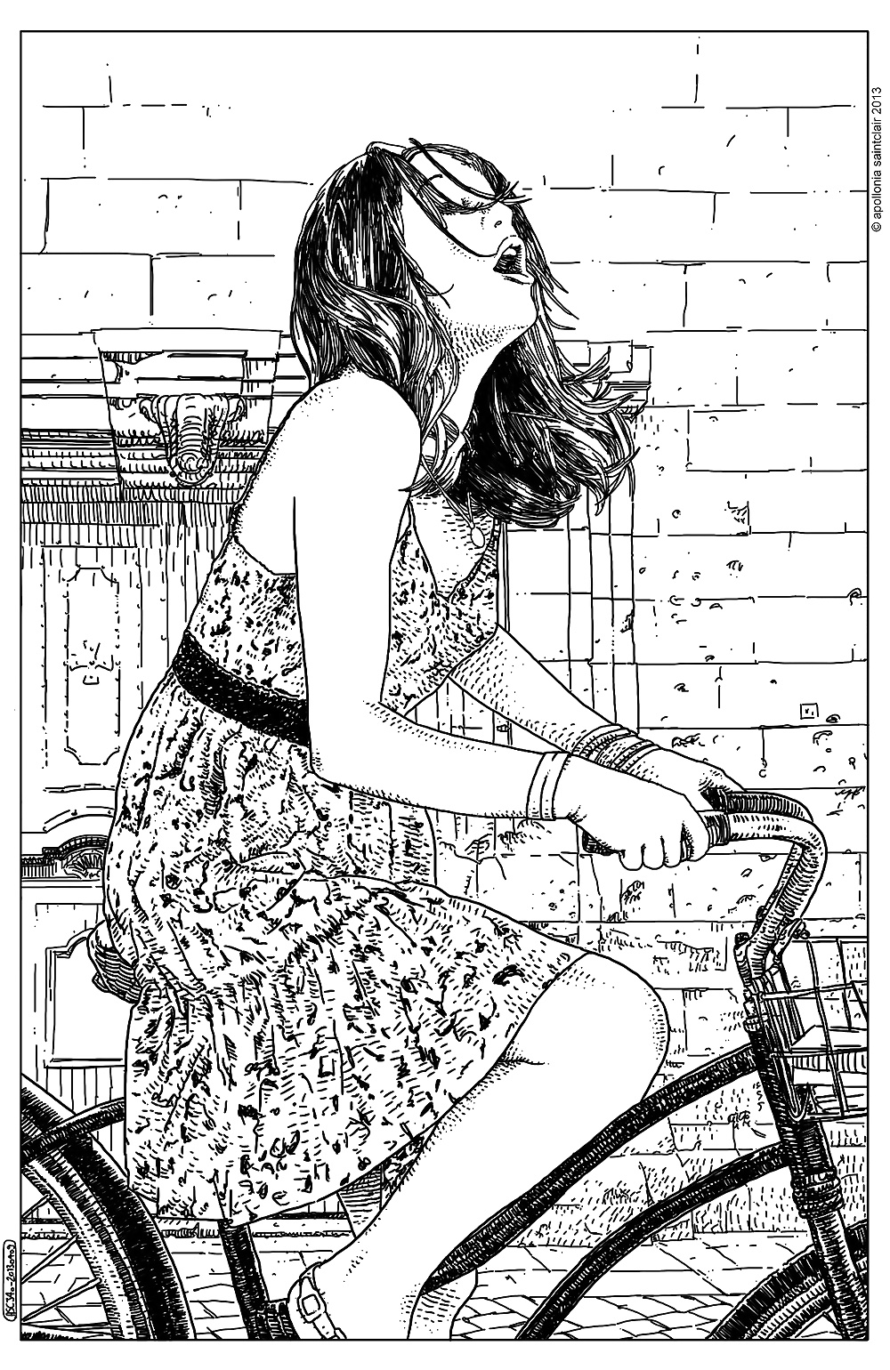 Barcelona Und Andere Blick Auf Die Straße (von Apollonia Saintclair) #34582722