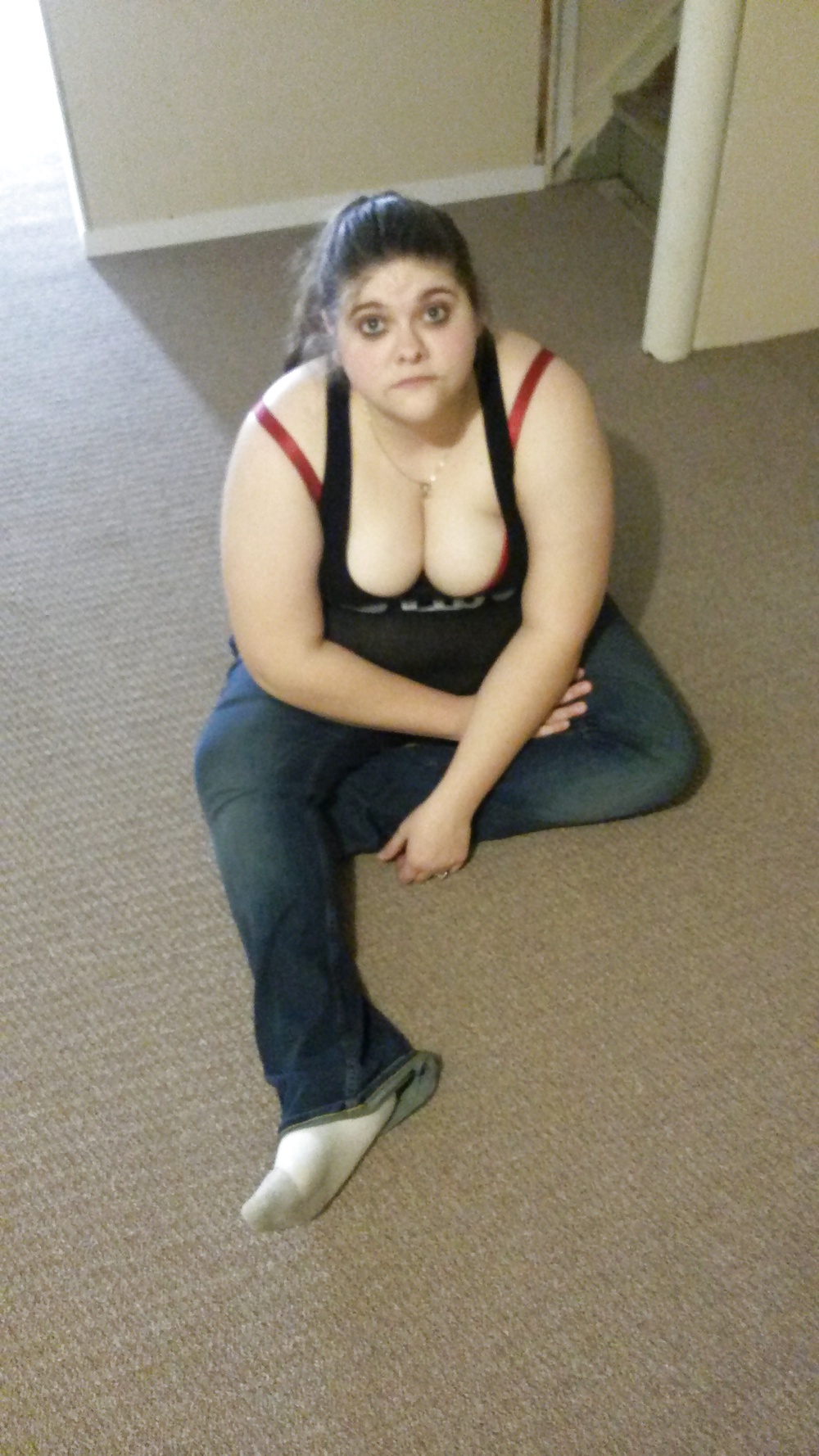 乳首を見せる妻
 #40507262