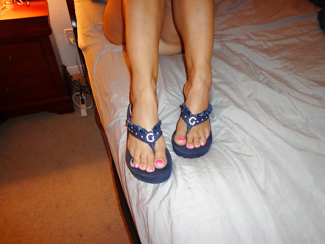 Pink toes and sandals #24901910
