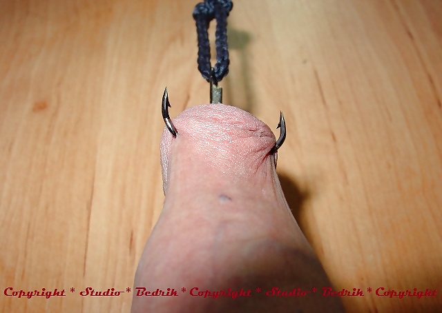 Hook in foreskin - Foreskin biting by bedrik #35819608