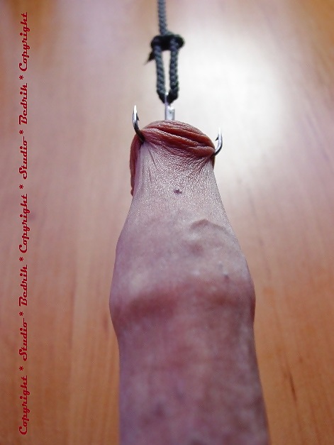 Hook in foreskin - Foreskin biting by bedrik #35819613