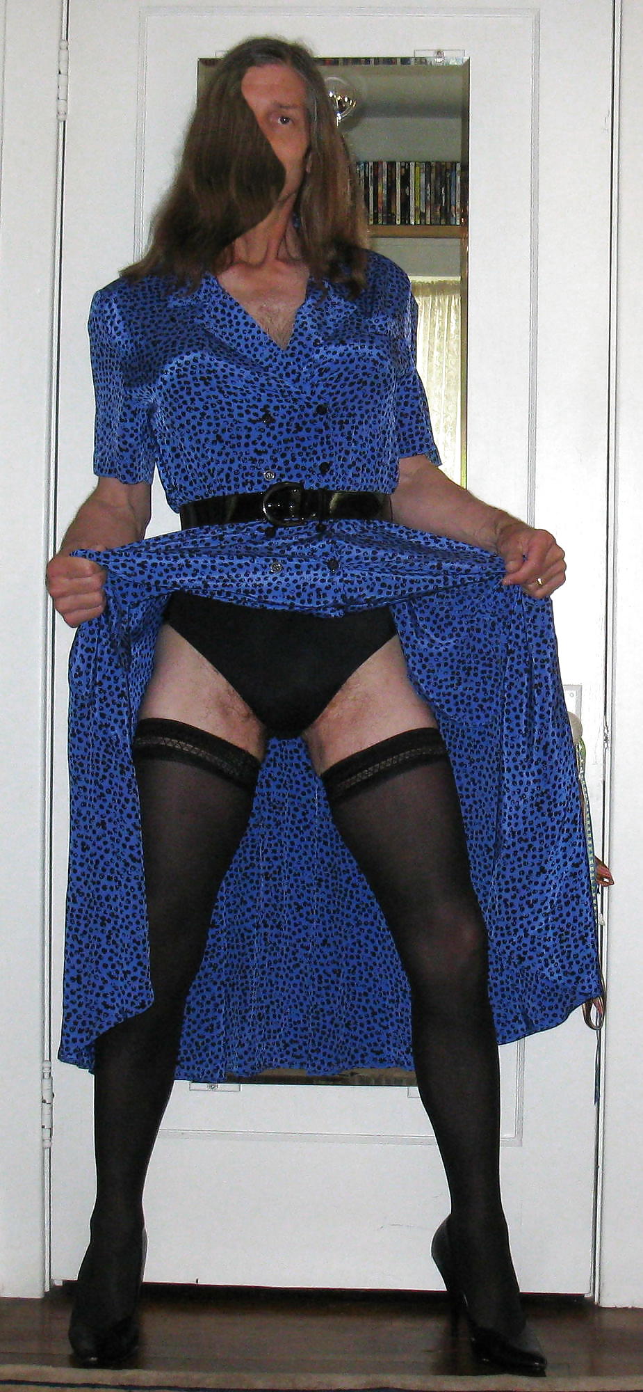 Cross-Dressing - Blau Leopard #34792148