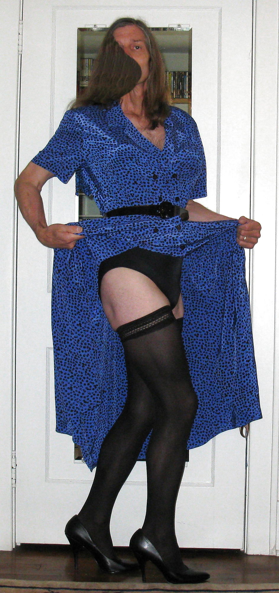 Crossdressing - Blue Leopard #34792152