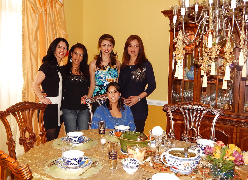 Persian Iranian Party Babes Sara Nekouei & friends  #32312833