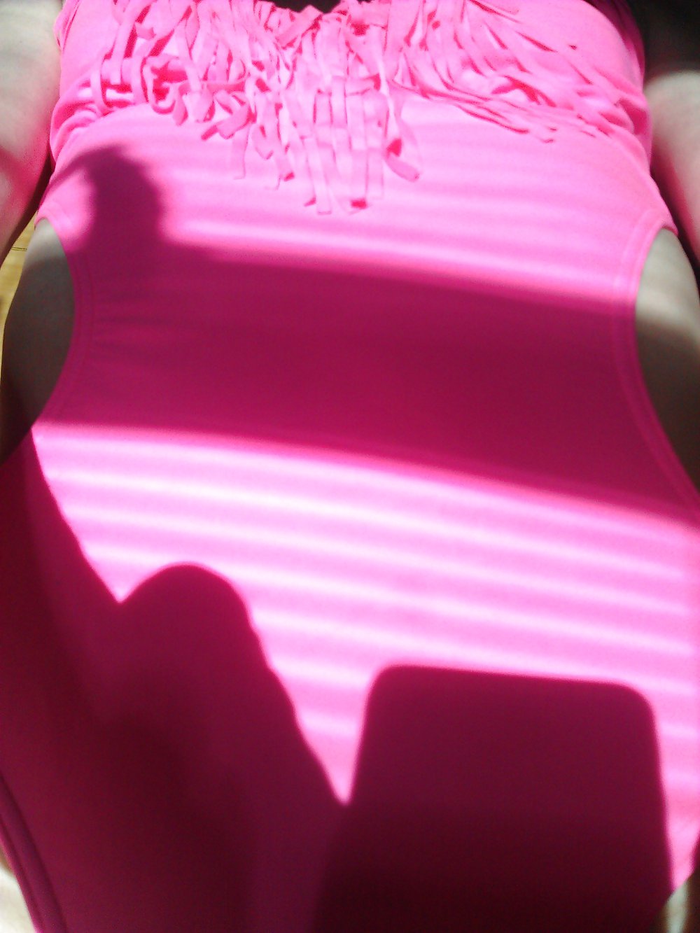 Pink Swimming Costume #37694179