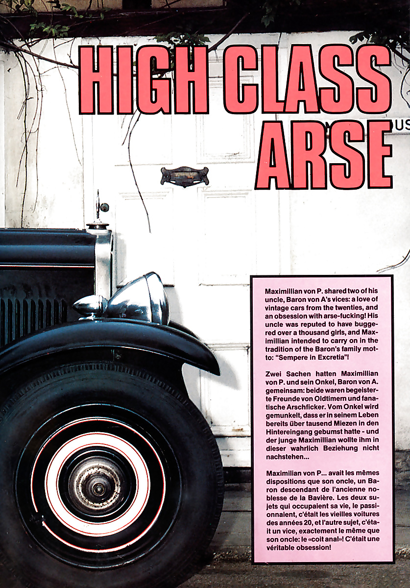 Klassische Magazin # 13 - Anal-Sex 60 Von 1986 Hochklassigen Ass #23864434