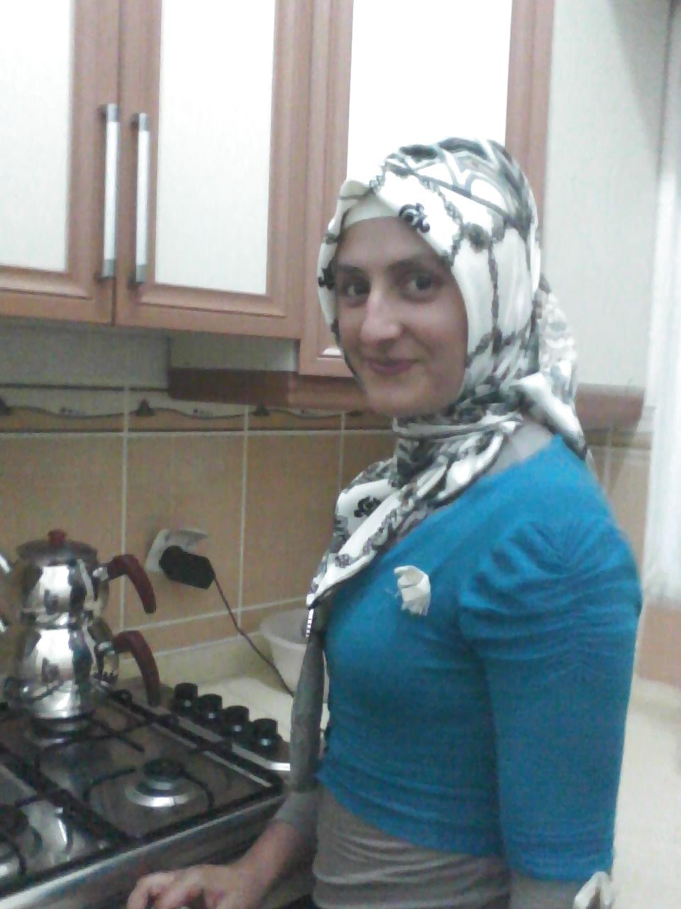 Arabisch-muslimischen Türkischen Turban-Hijab #36983262
