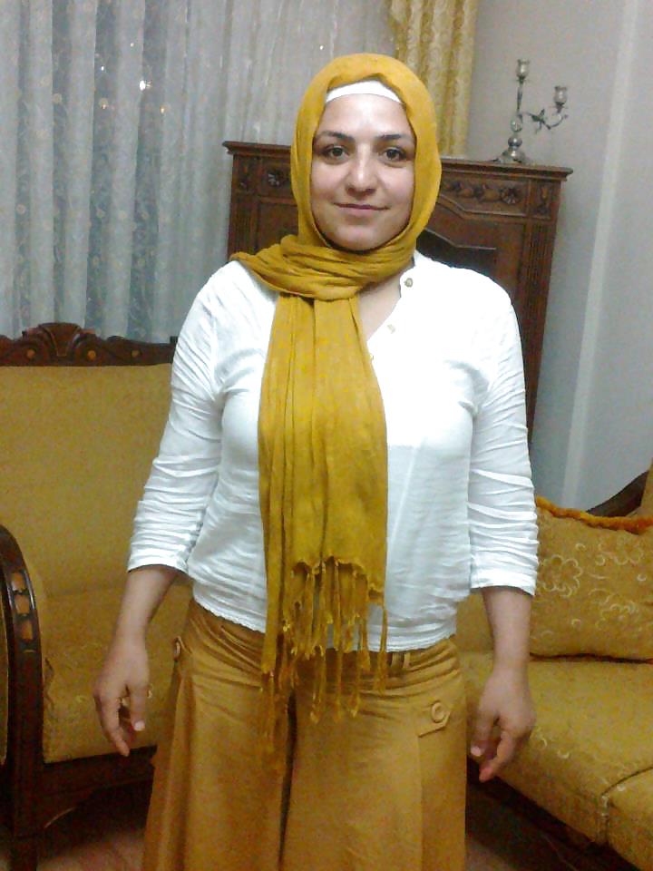 Arabisch-muslimischen Türkischen Turban-Hijab #36983284