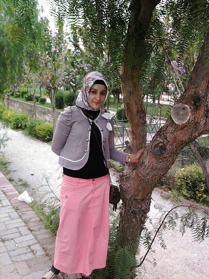 Arabisch-muslimischen Türkischen Turban-Hijab #36983306