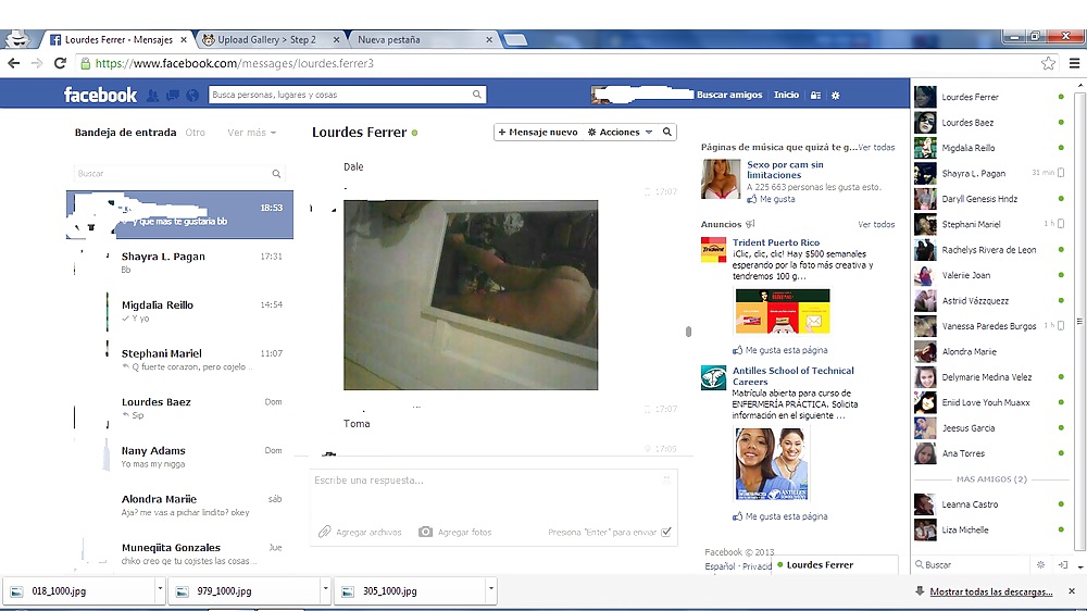 Con Una chica de Fb #22905234