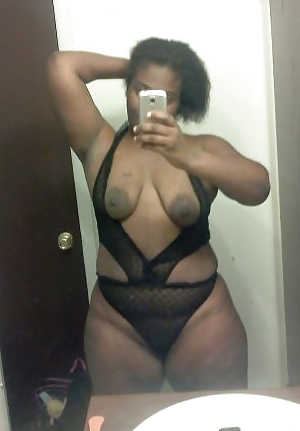 Meilleur ébène Noir Selfshot Jamais !! Seins Défoncés Principalement Potelées #26193833