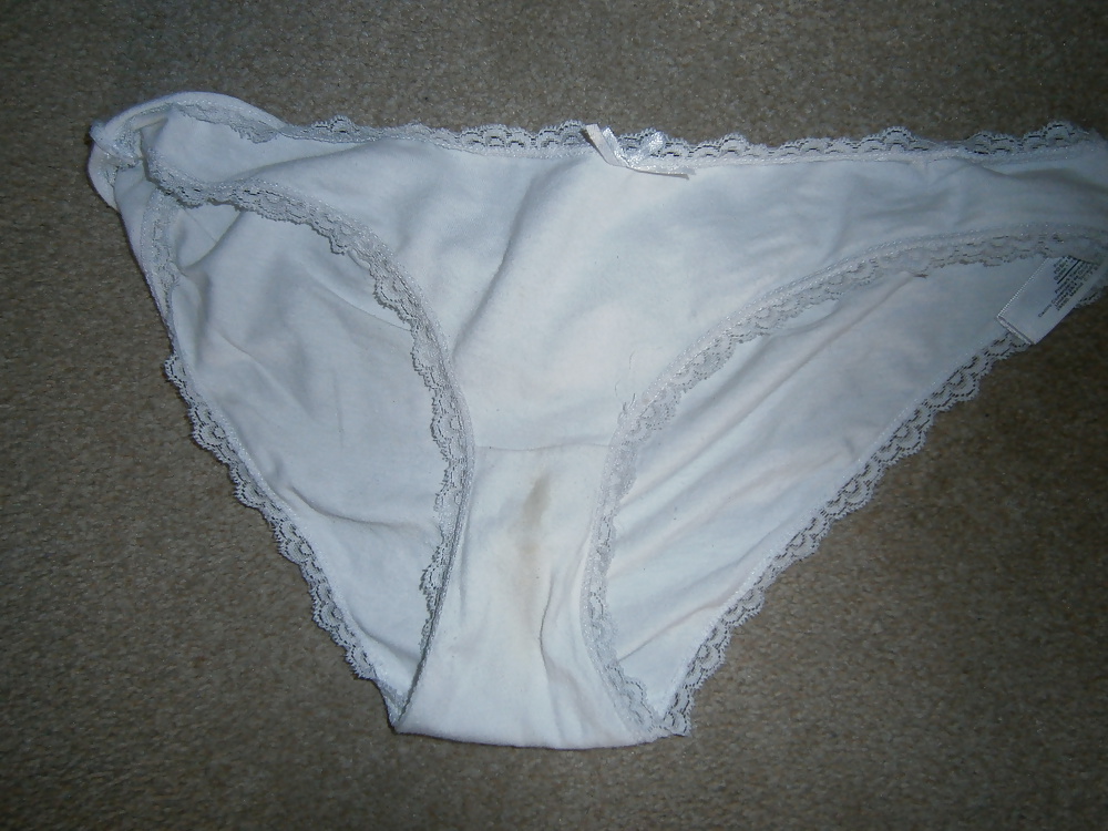 Marie's white cotton knickers #40993088