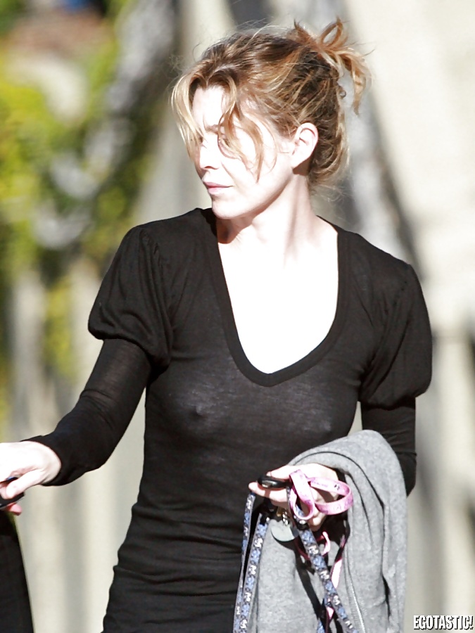 Ellen Pompeo Nipples and Thong Line #33927321