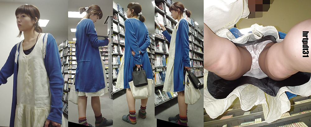 アップスカート - アジアの女性 - 日本の盗撮パンティー 
 #40703340