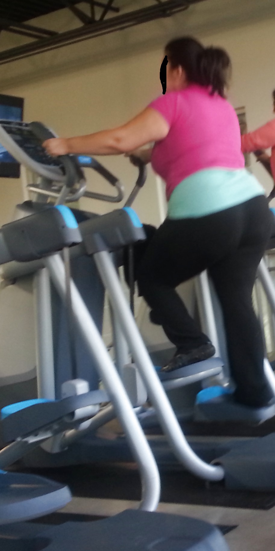 Mexican BBW ass at the gym #23008879