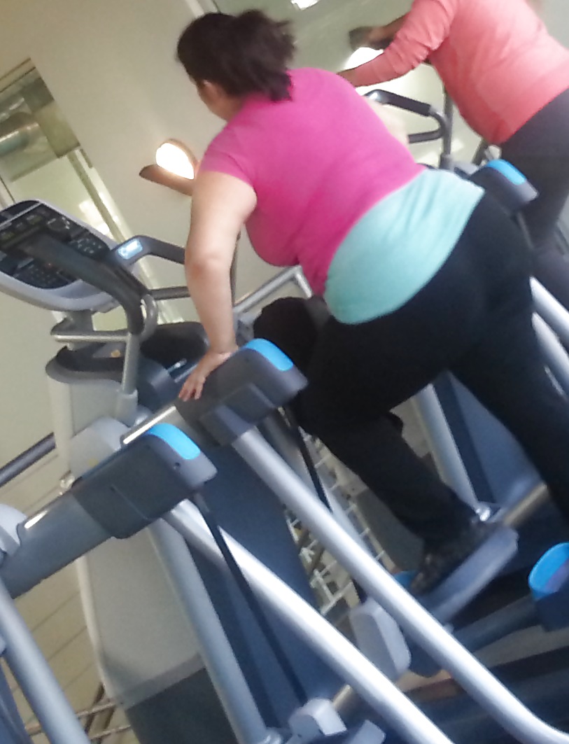 Mexican BBW ass at the gym #23008918