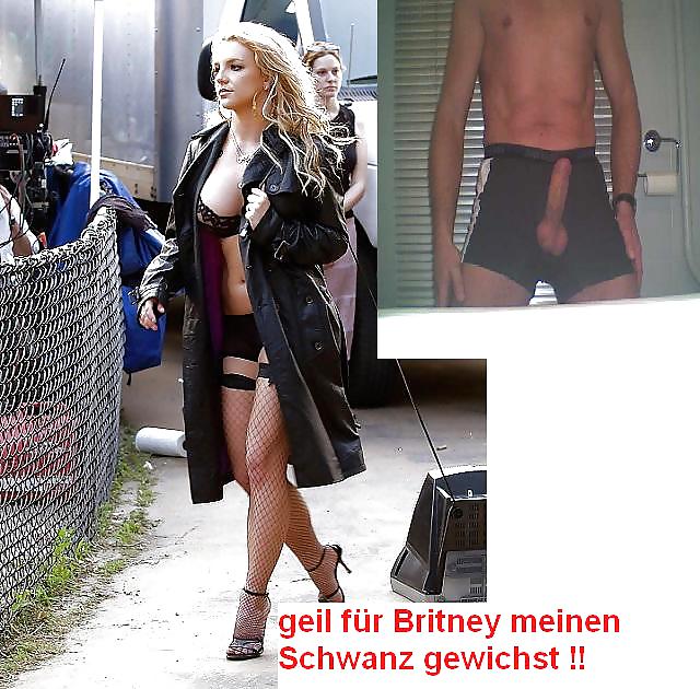 Horny Pour BRITNEY SPEARS Ma Bite Branlette !! #35744113