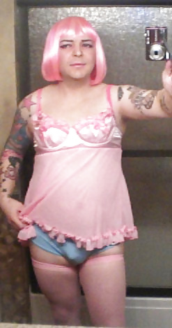Pink-erotica sissyboy cross dresser pink moppet
 #28753671