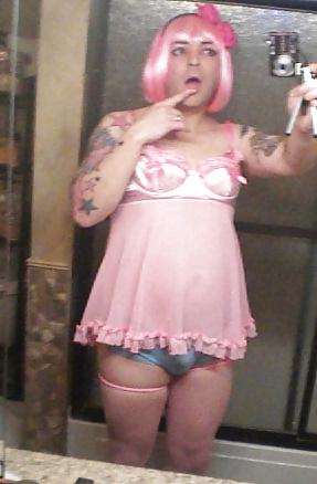 Pink-erotica sissyboy cross dresser pink moppet
 #28753711