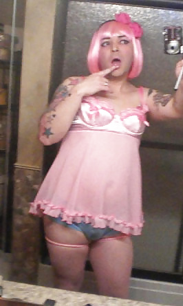 Pink-erotica sissyboy cross dresser pink moppet
 #28753716