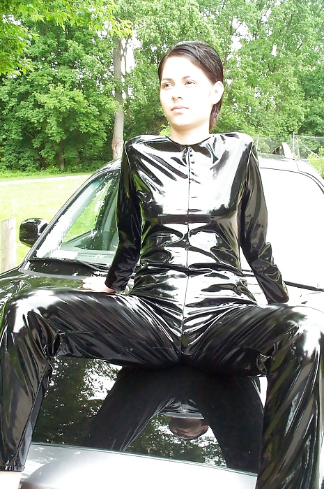 Young teenager latex,pvc #33609407