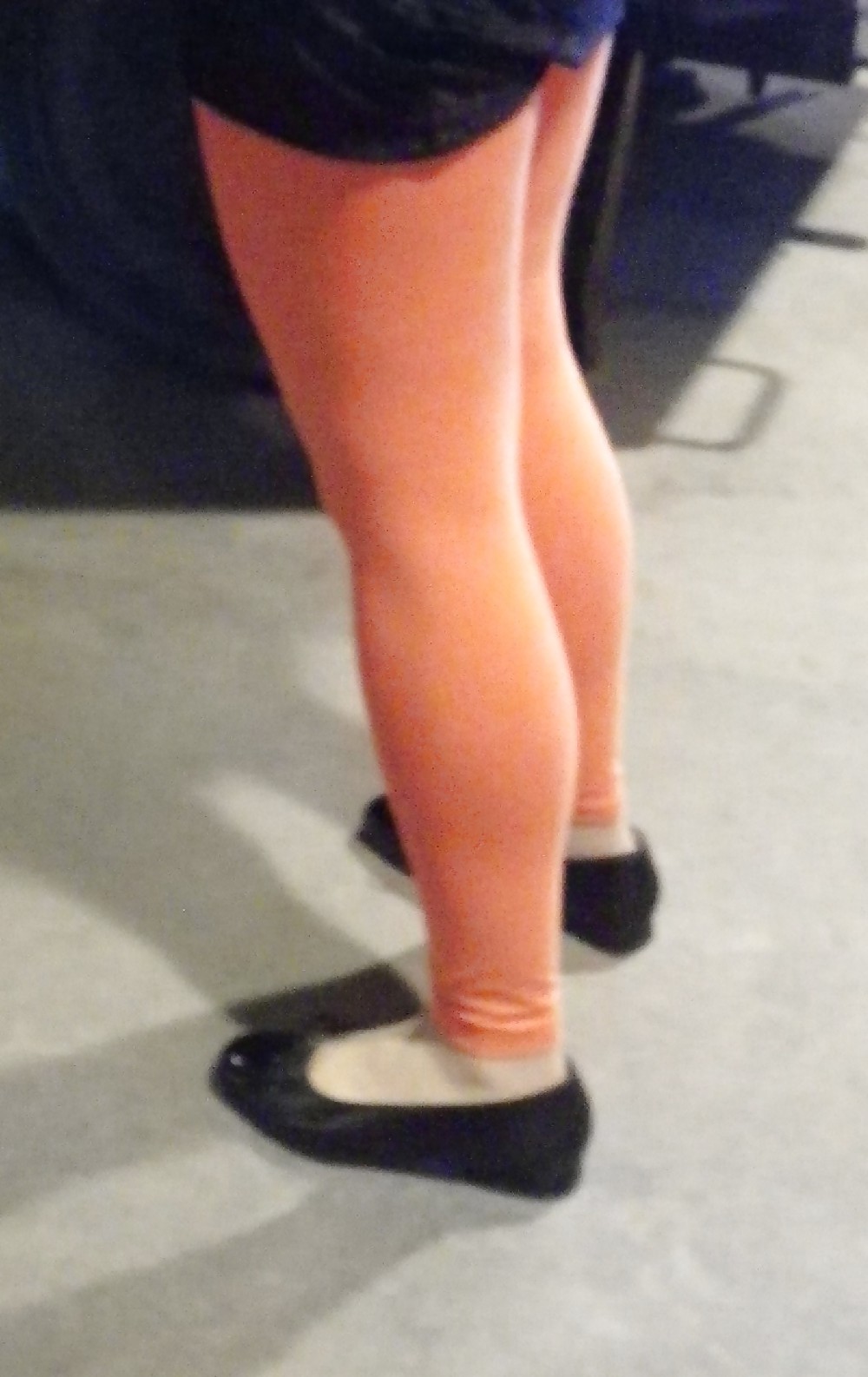 Leggings Tight Spandex Latex Lycra - Female #34159129