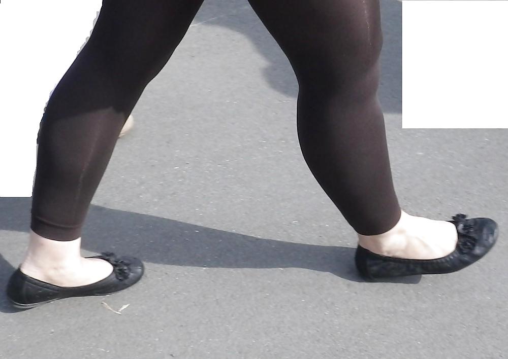 Leggings Tight Spandex Latex Lycra - Female #34159211