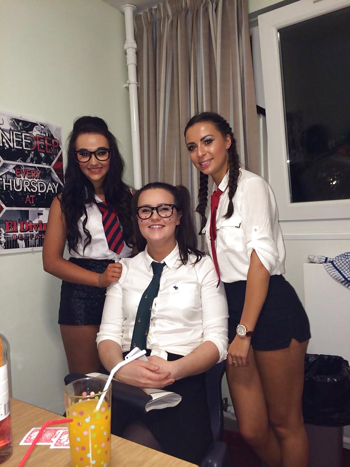 UK Uni Students in S Uniforms #39773698