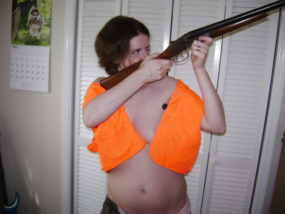 Redneck Girl Shows Her Guns #23166858