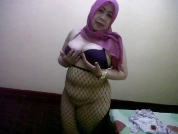 Indonésie-tante Horny Jilbab #29509033
