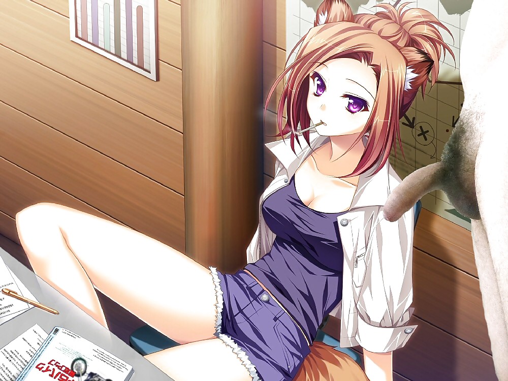 Chicas anime jugando con una polla real (con subtítulos) - no 53
 #23335382