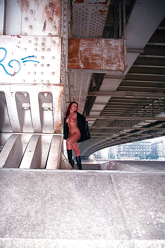 Budapest public nude - Bianca  #31552594