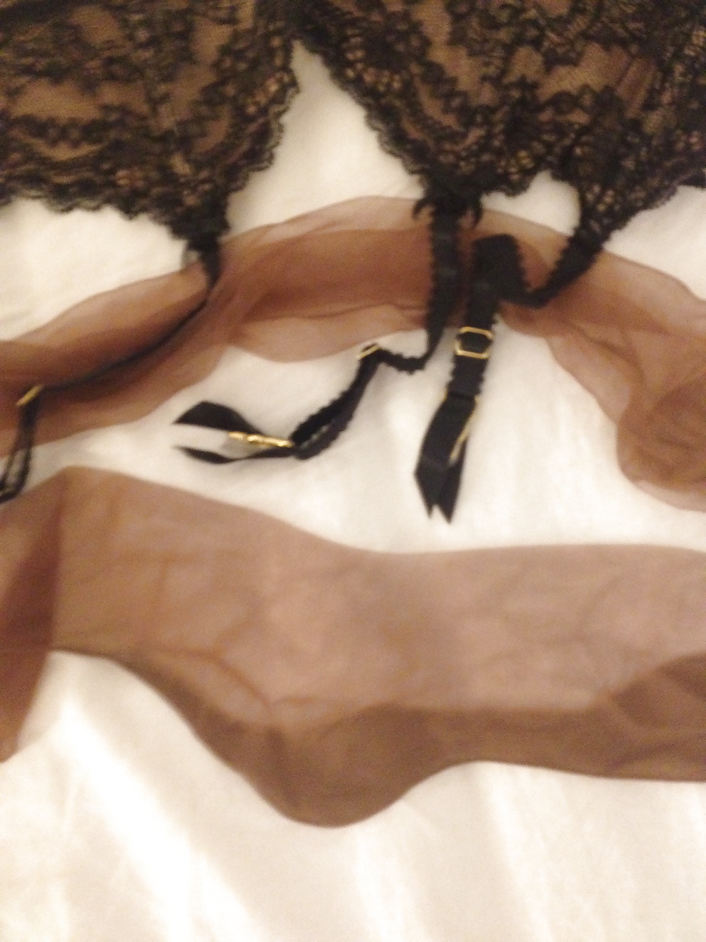 My wife's vintage ff stockings and suspenders #30480556